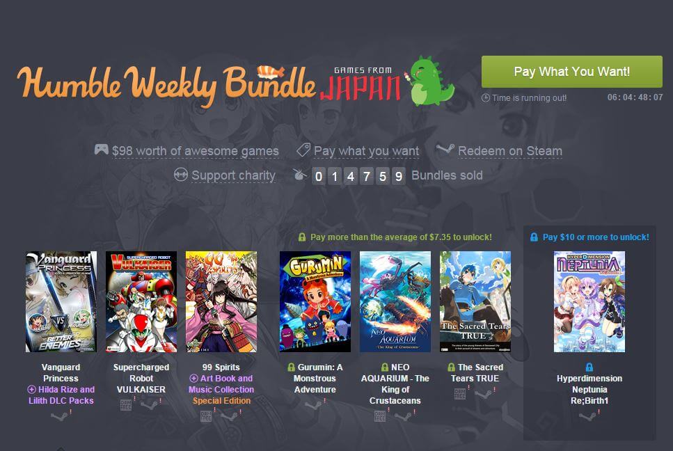 The Sacred tears true. 99 Spirits. Humble Imp журнал. Humble Bundle logo.