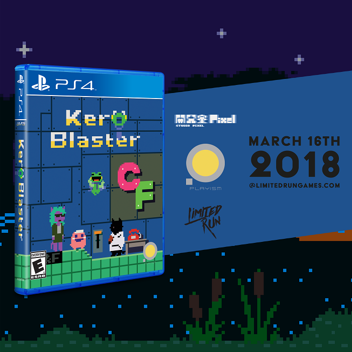 Cave Story Creator's 'Kero Blaster' is Coming to the PS4 Next Week