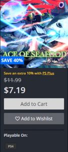 Ace of Seafood PS4 - 40% Off