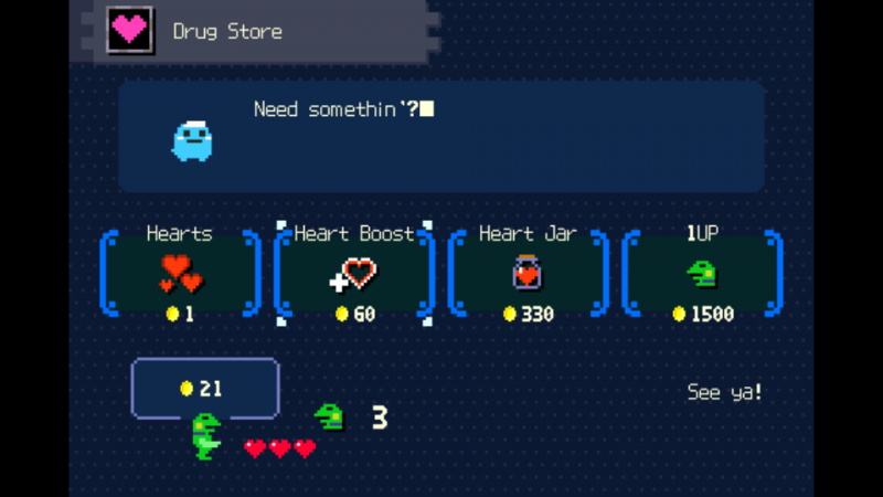 KERO BLASTER, Game