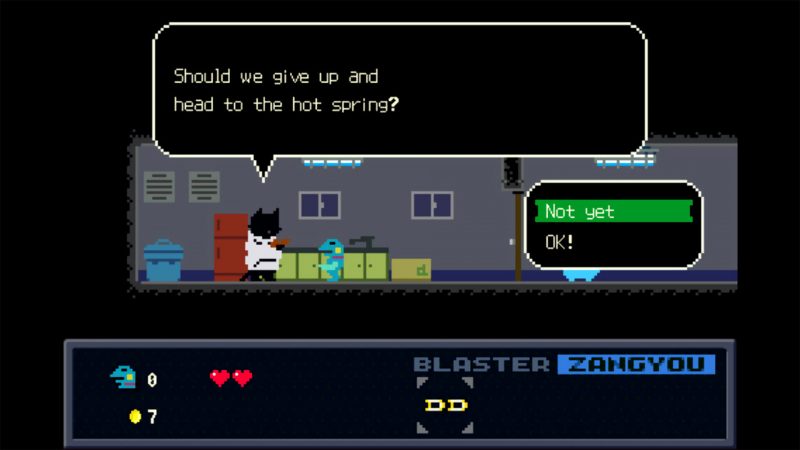 PG First Play: Hands-on with Kero Blaster - Pixel's amphibious