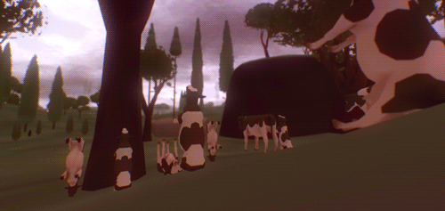 なぜこのゲームでは動物は転がって移動するんですか？