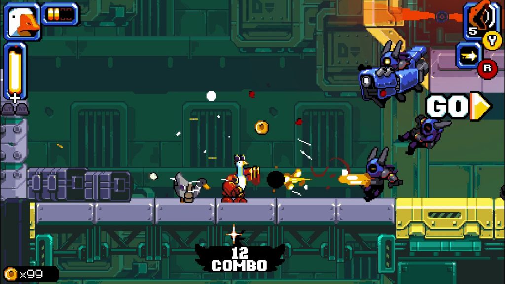 Mighty Goose, título de ação e tiro 2D, é anunciado para PC e consoles -  GameBlast