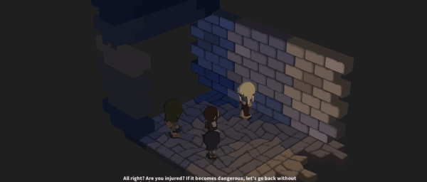 🗝️An exploration RPG that takes you through underground labyrinths separated by stone walls 🕯️
