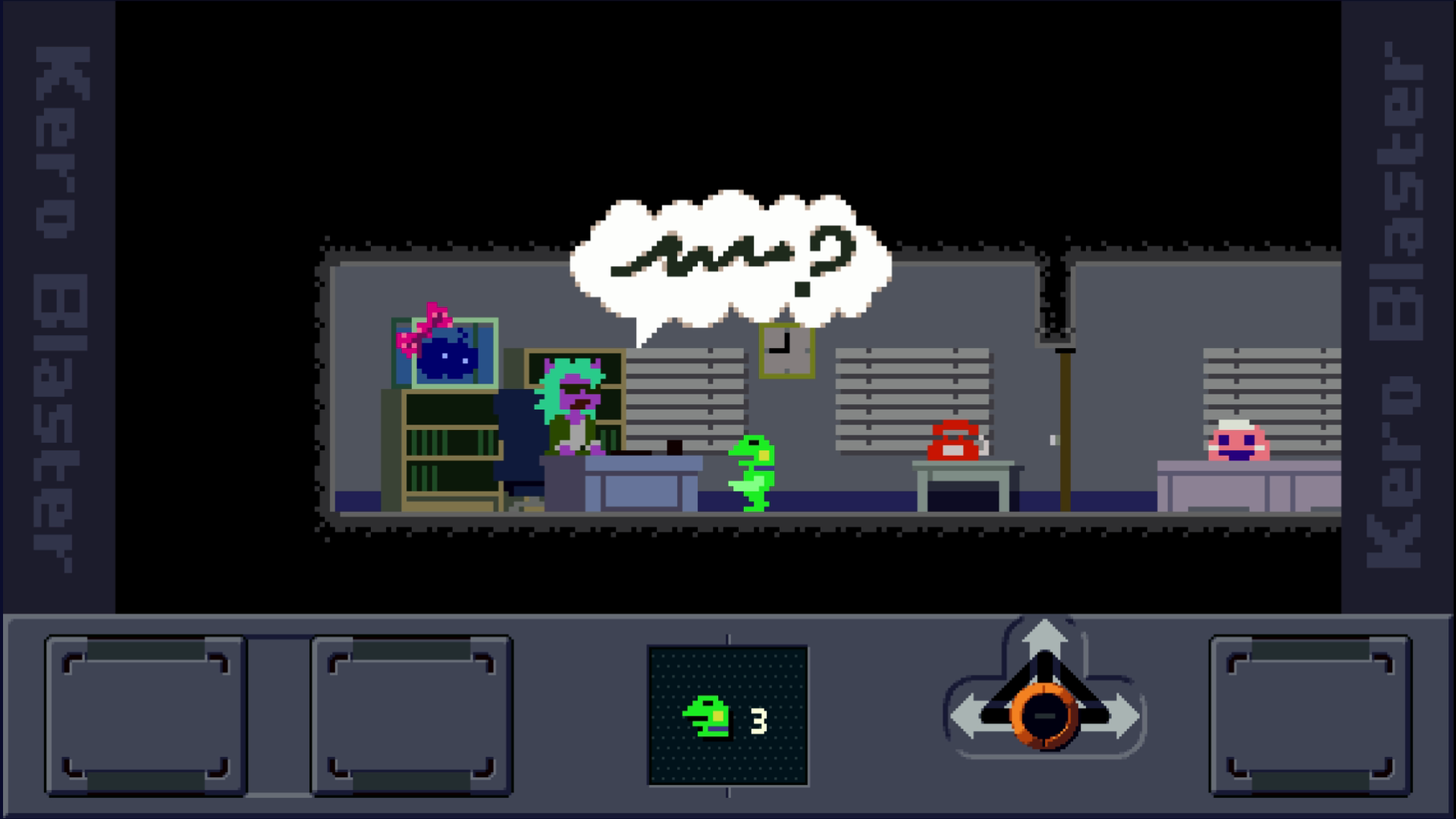 RELEASE] Kero Blaster v1.1 - Port two free spin-off games pink