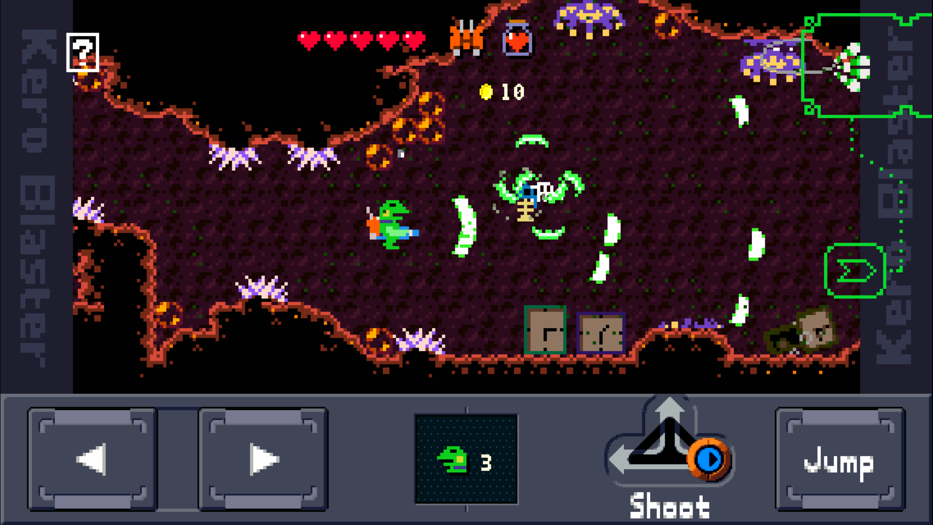 Kero Blaster – The 2D Side-Scrolling Action Game Starring a Frog