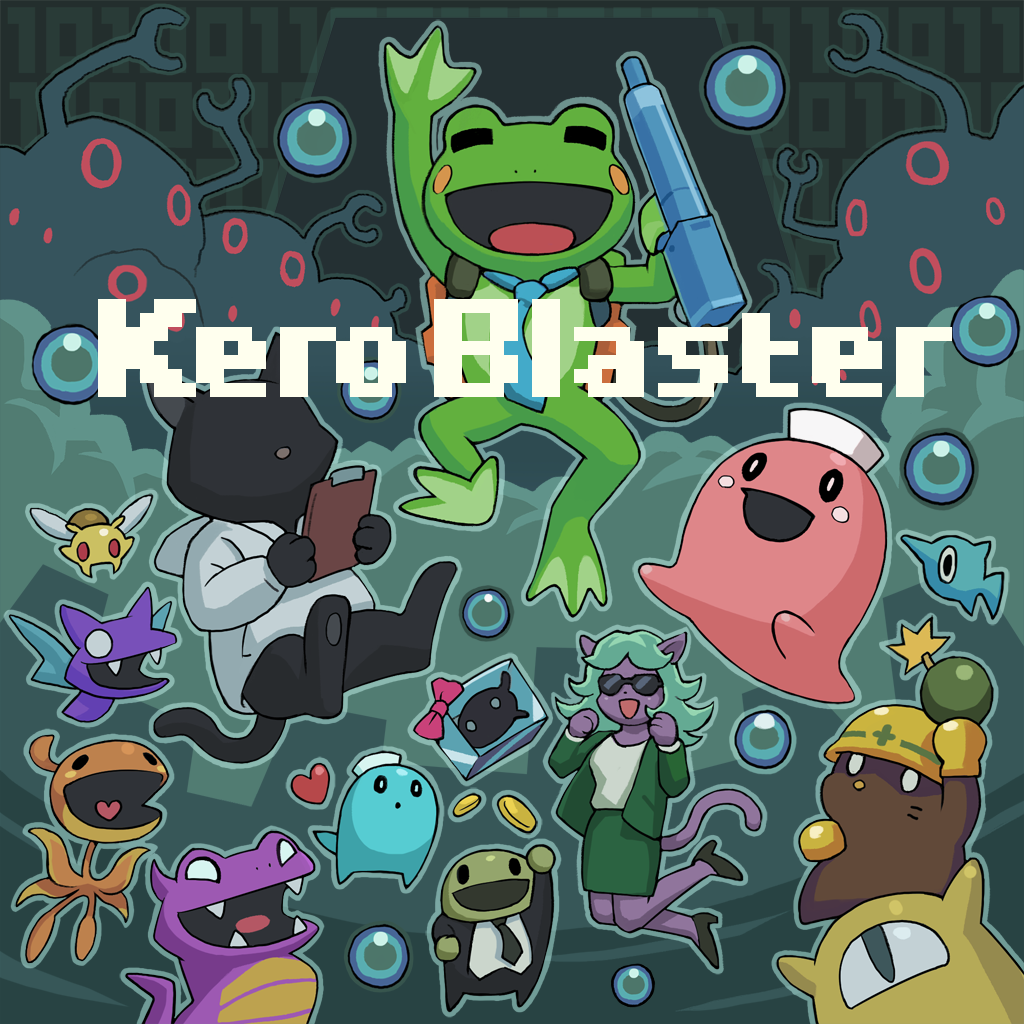 Kero Blaster – The 2D Side-Scrolling Action Game Starring a Frog (!?) Comes to Android on December 24th!
