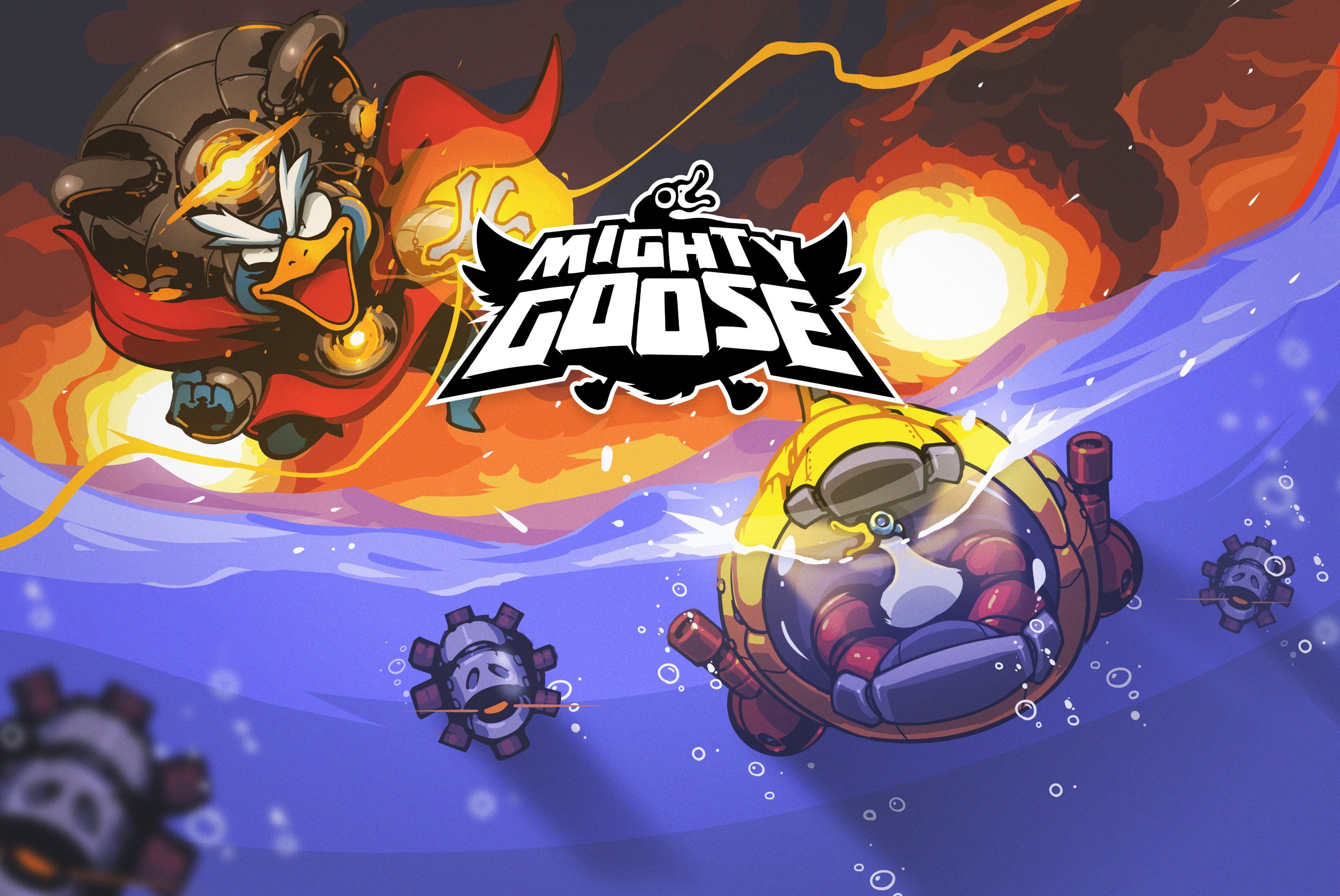Unleash Destruction and Mayhem in 2D Action Game  Mighty Goose!  Free DLC Update Coming on April 19th!