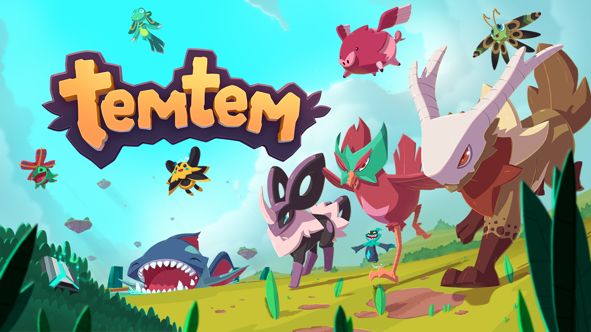 能大家一起玩的宠物收集 MMORPG 《Temtem》PS5/Nintendo Switch 盒装版于今日（9月7日）发售！