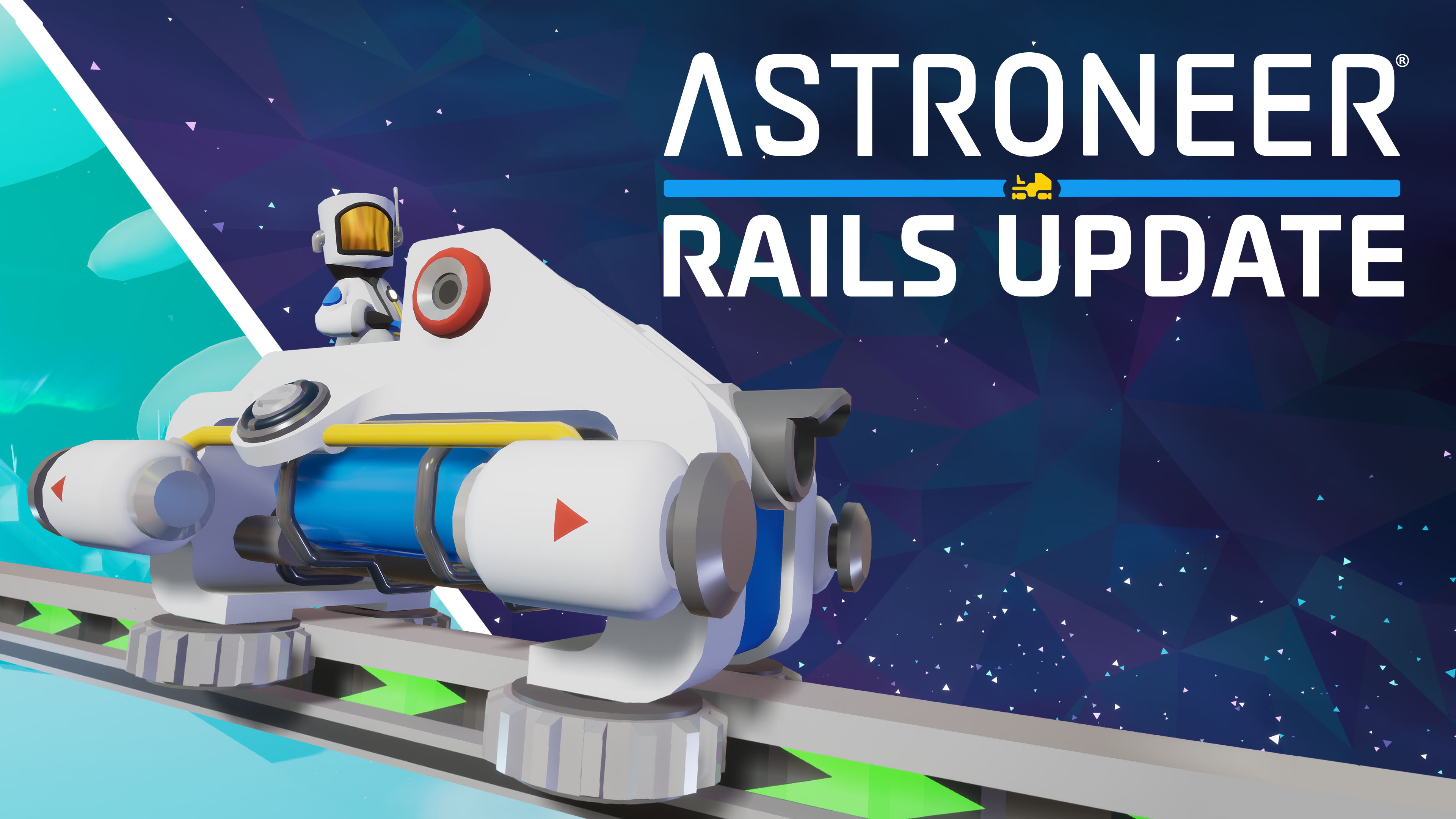 宇宙サンドボックスアドベンチャー 『ASTRONEER -アストロニーア-』鉄道アップデートを実施！ 期間限定アイテムがもらえるイベント開催中！
