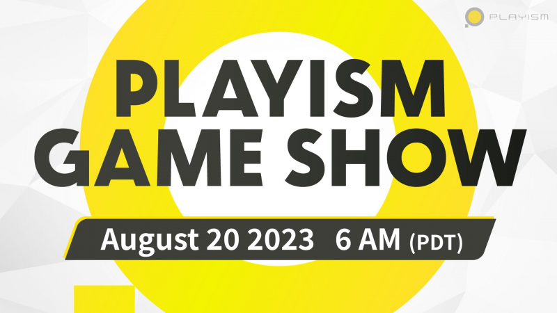 PLAYISM GAME SHOW Announcements (August 20, 2023)