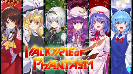 Cirno Joins the Fight in the High-Speed Touhou Danmaku Versus Fighter Valkyrie of Phantasm!
