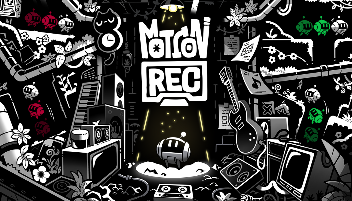 MotionRec, the tape recorder themed puzzle action game, is Coming to Consoles in 2026!