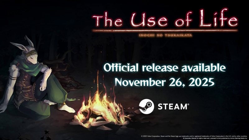 Multi-Ending Adventure Book Style RPG, The Use of Life Official Full Release Coming Nov 26, 2025!