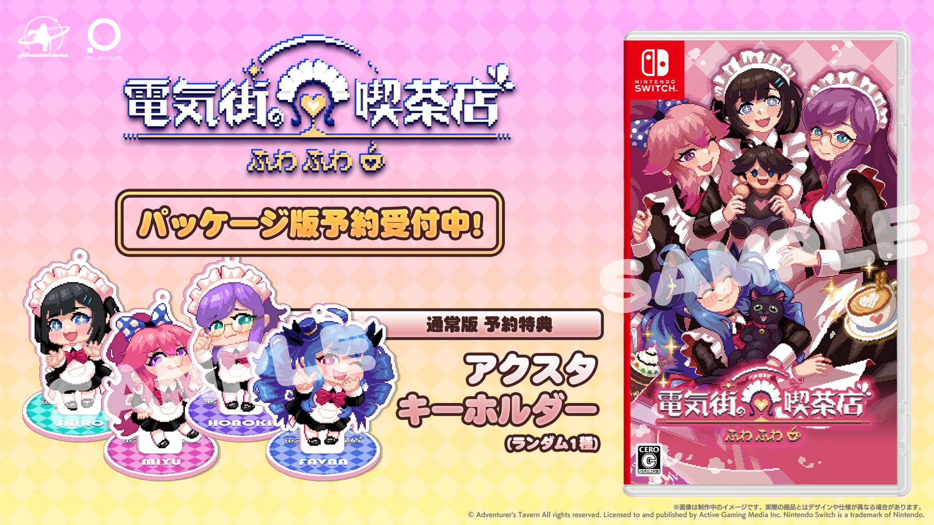 電気街の喫茶店』Switch パッケージ版 リバーシブルジャケット 